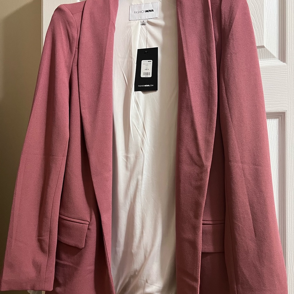 Mauve Fashion Nova Blazer